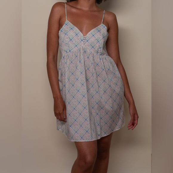 Djerf Avenue Dresses & Skirts - Djerf Avenue Airy Poplin Mini Dress Cottage Meadow
